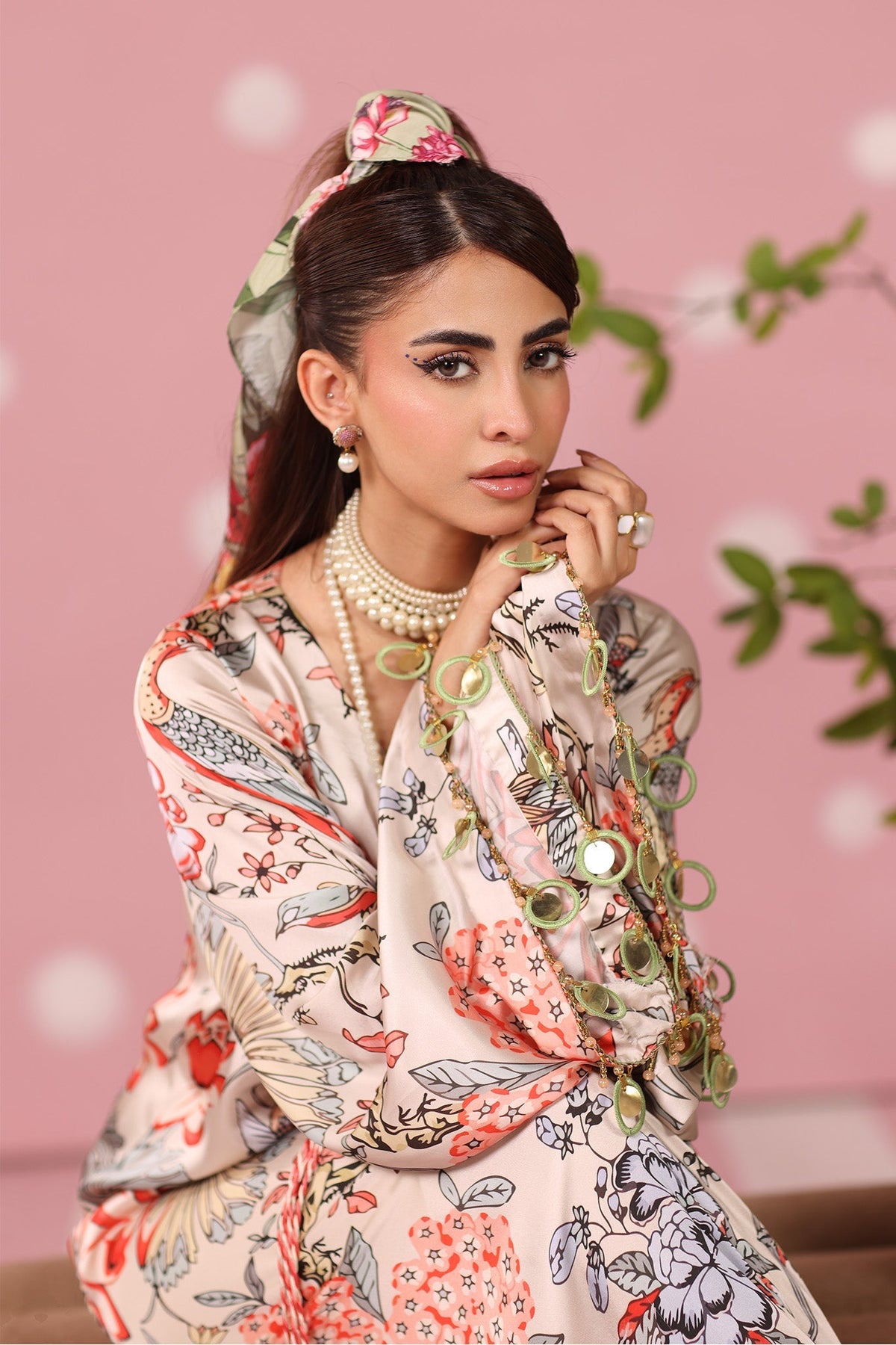 Musferah Saad | Resort Collection | Imperial Blossom by Musferah Saad - Designer Dress  - Type : Ladies Clothes - Available at Libayah - 100% Original 