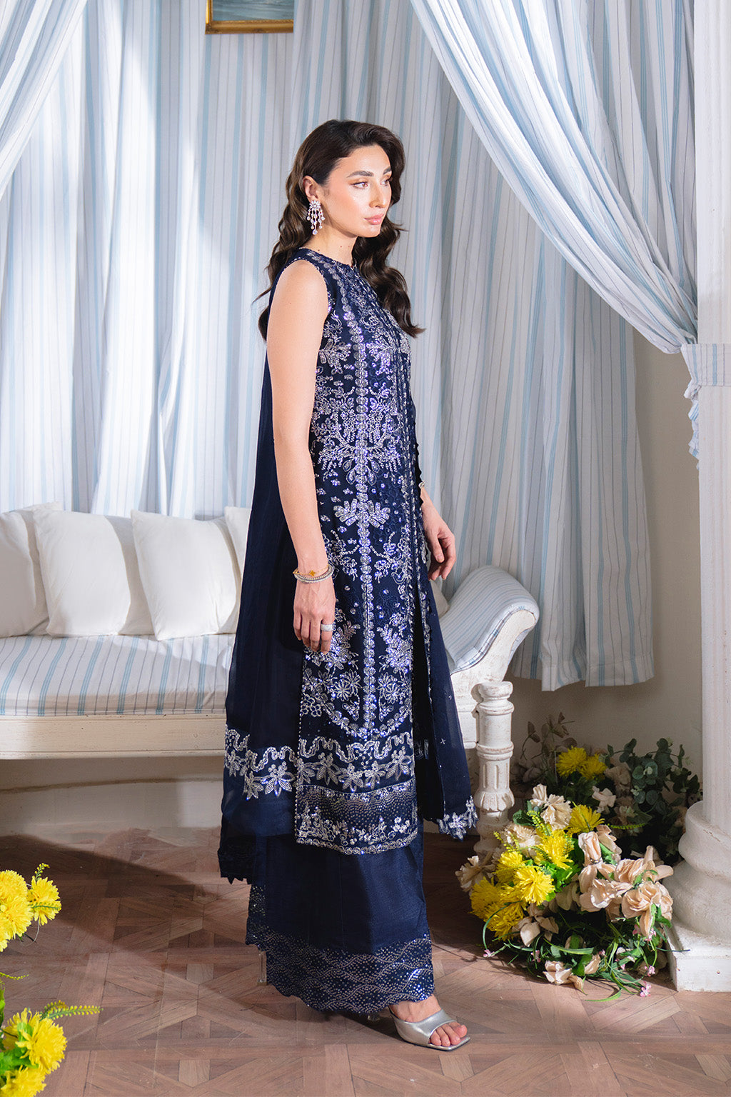 Neeshay | Dastaan Formals 25 | Neelisha by Neeshay - Designer Dress  - Type : Ladies Clothes - Available at Libayah - 100% Original 