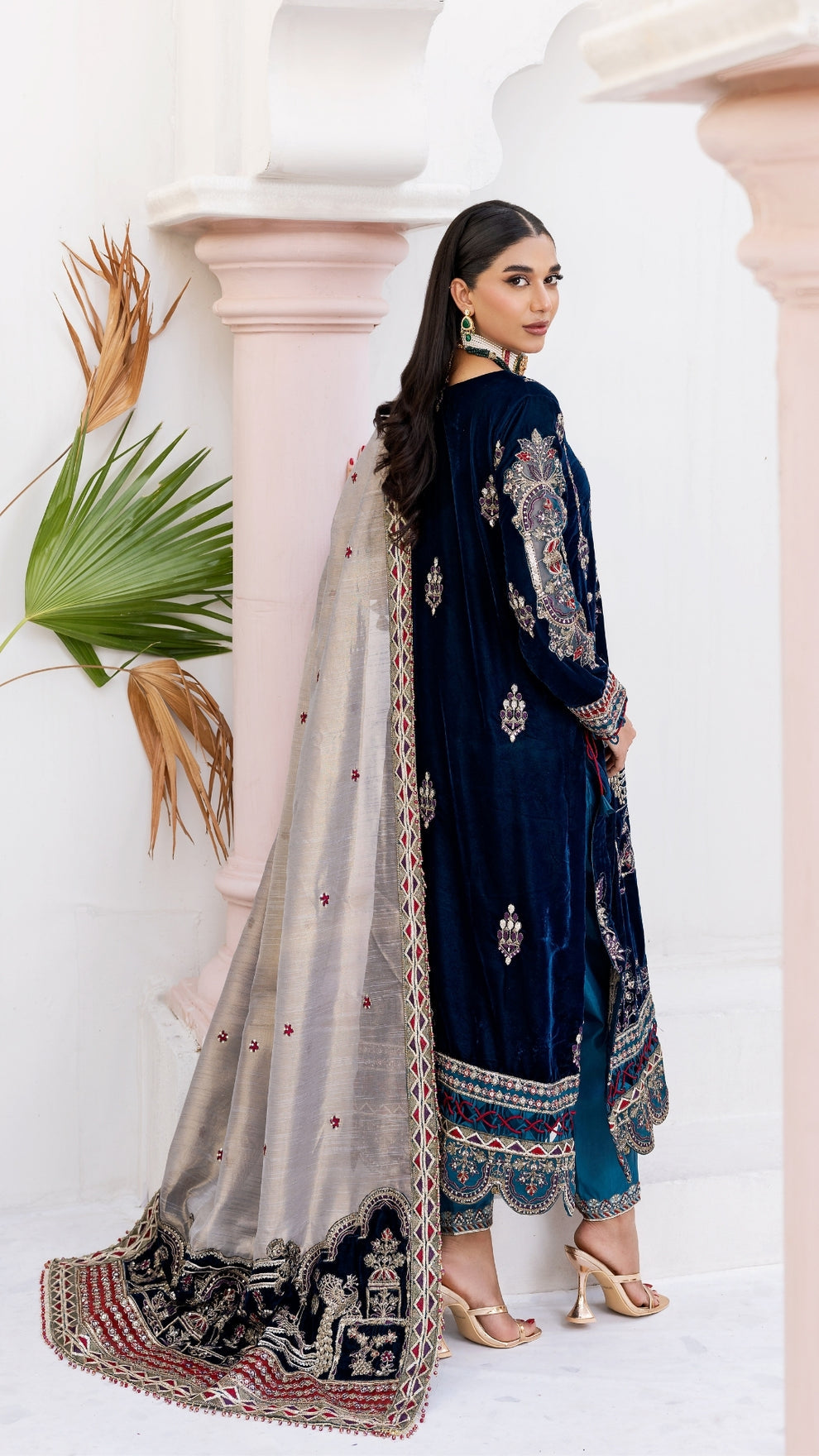 Zebtan | Andaz e Makhmal | ZAM-12 by Zebtan - Designer Dress - Type: Ladies Clothes - Available at Libayah - 100% Original