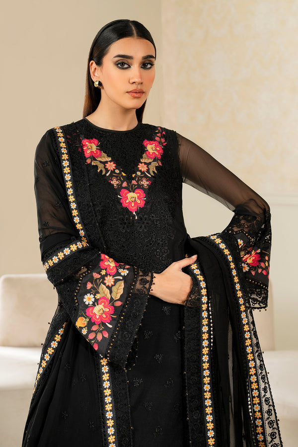 Baroque | Luxury Pret 25 | EMBROIDERED CHIFFON PR-1144 by Baroque - Designer Dress  - Type : Ladies Clothes - Available at Libayah - 100% Original 