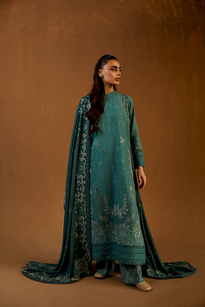 Sobia Nazir | Winter Shawl 25 | Design 5A by Sobia Nazir - Designer Dress - Type : Ladies Clothes - Available at Libayah - 100% Original 