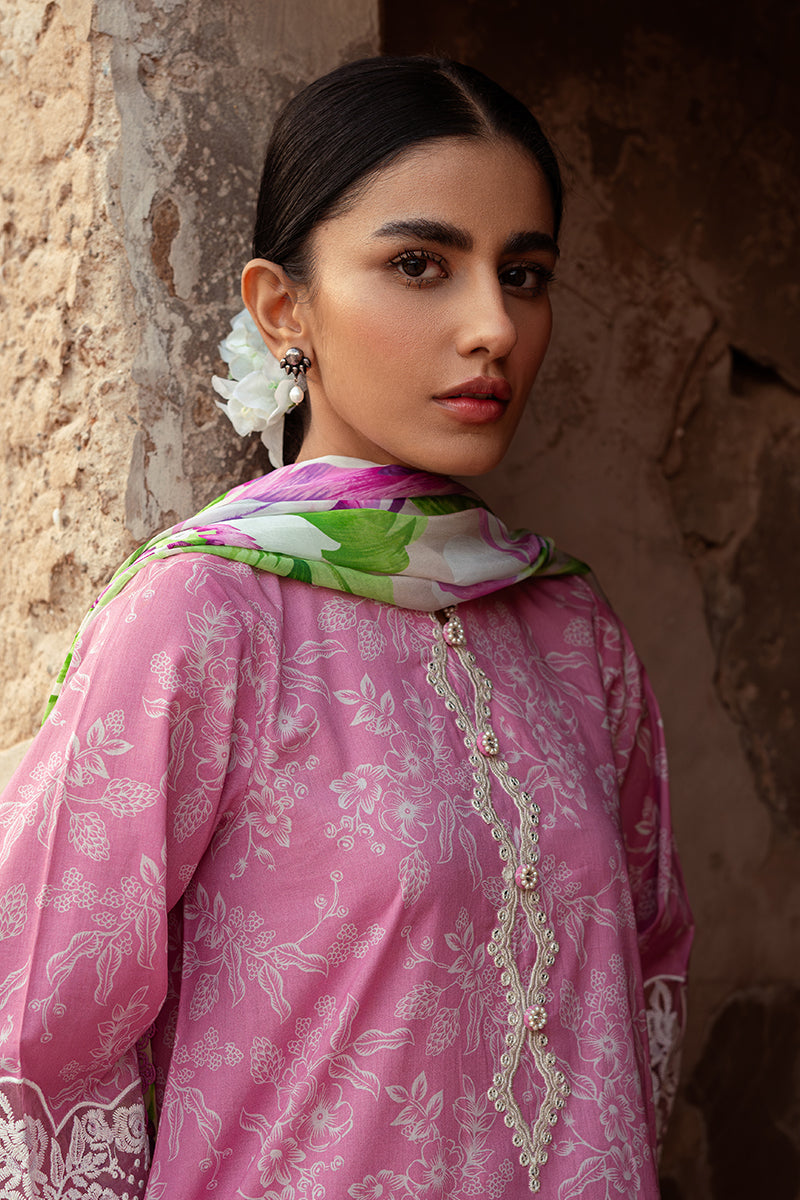 Cross Stitch | Premium Lawn 24 | CORAL FLORET