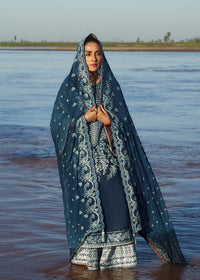 Hussain Rehar | Surkh Eid Pret'25 | Meherbano by Hussain Rehar - Designer Dress  - Type : Ladies Clothes - Available at Libayah - 100% Original 