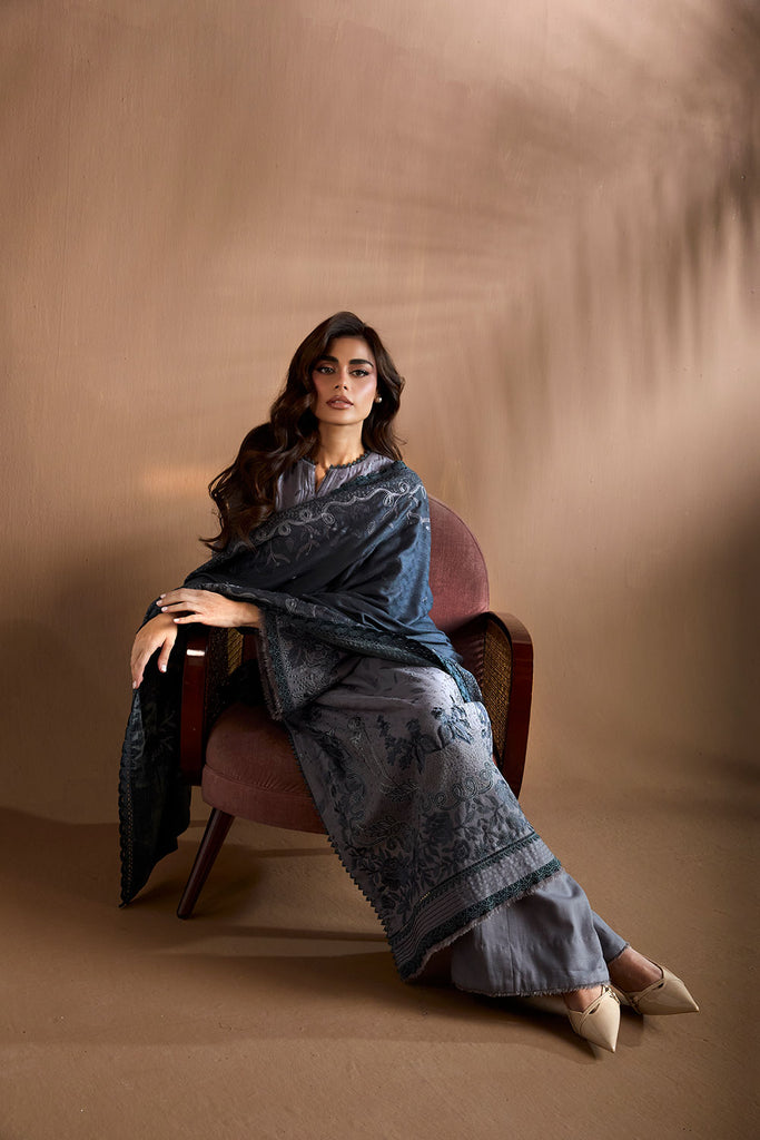 Sobia Nazir | Winter Shawl 25 | Design 5B by Sobia Nazir - Designer Dress - Type : Ladies Clothes - Available at Libayah - 100% Original 