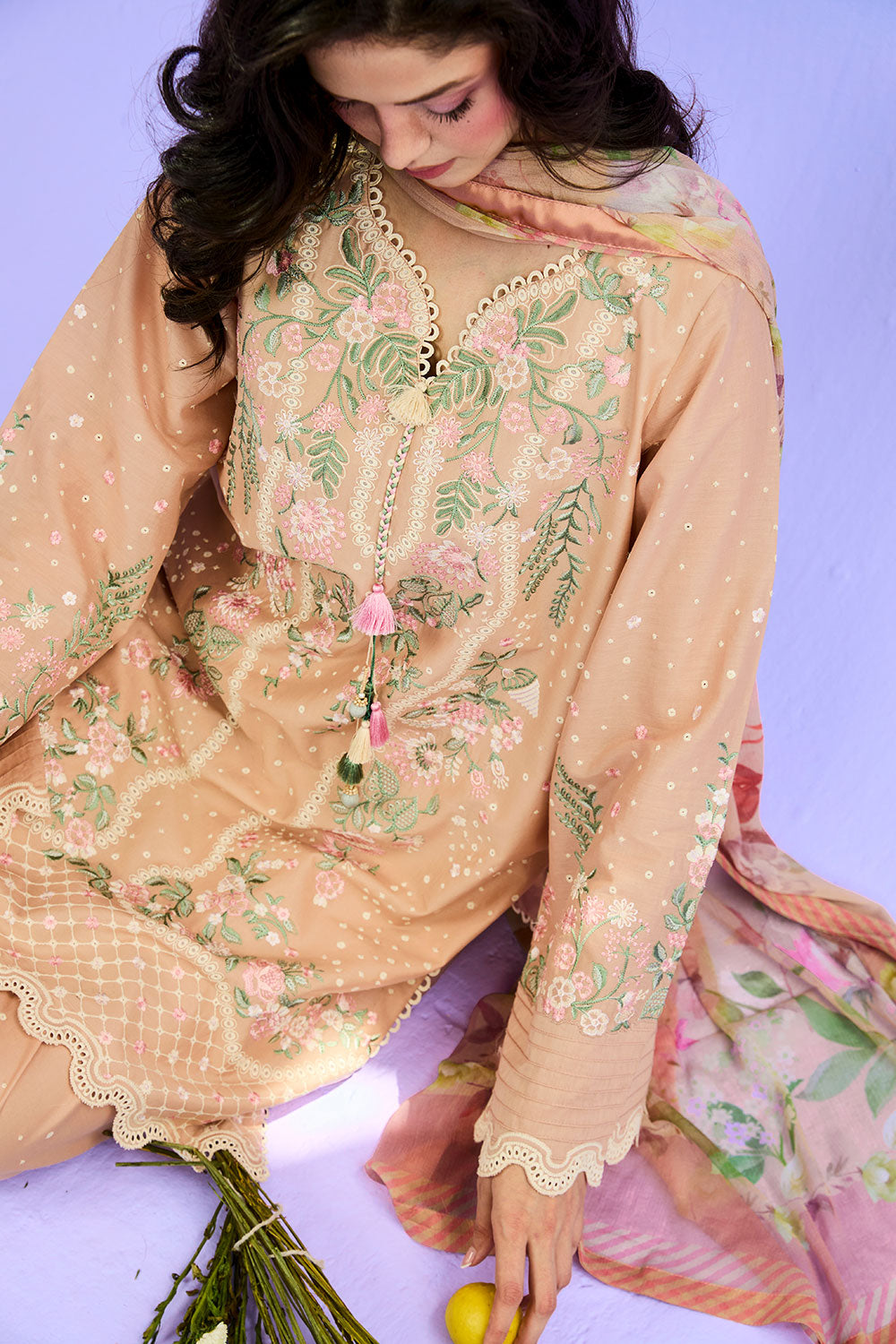 Sobia Nazir | Vital 26 | 5B by Sobia Nazir - Designer Dress  - Type : Ladies Clothes - Available at Libayah - 100% Original 