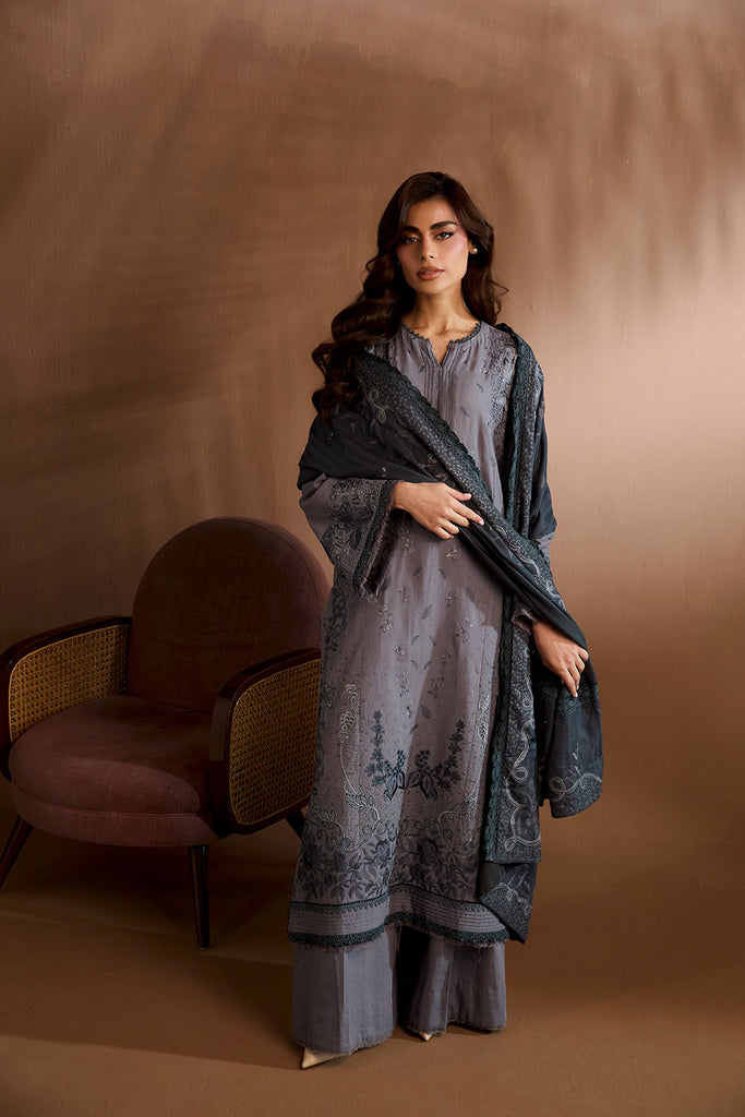Sobia Nazir | Winter Shawl 25 | Design 5B by Sobia Nazir - Designer Dress - Type : Ladies Clothes - Available at Libayah - 100% Original 