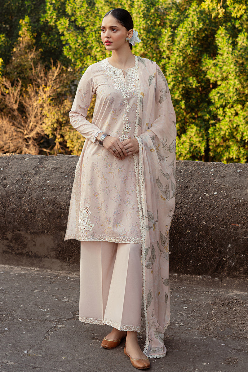 Cross Stitch | Premium Lawn 24 | SILVER PEONY