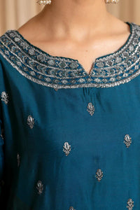 Ellena | Pret Dresses | 3-PC Stitched Embroidered Suit  815BLS by Ellena - Designer Dress  - Type : Ladies Clothes - Available at Libayah - 100% Original 