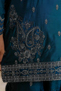 Ellena | Pret Dresses | 3-PC Stitched Embroidered Suit  815BLS by Ellena - Designer Dress  - Type : Ladies Clothes - Available at Libayah - 100% Original 