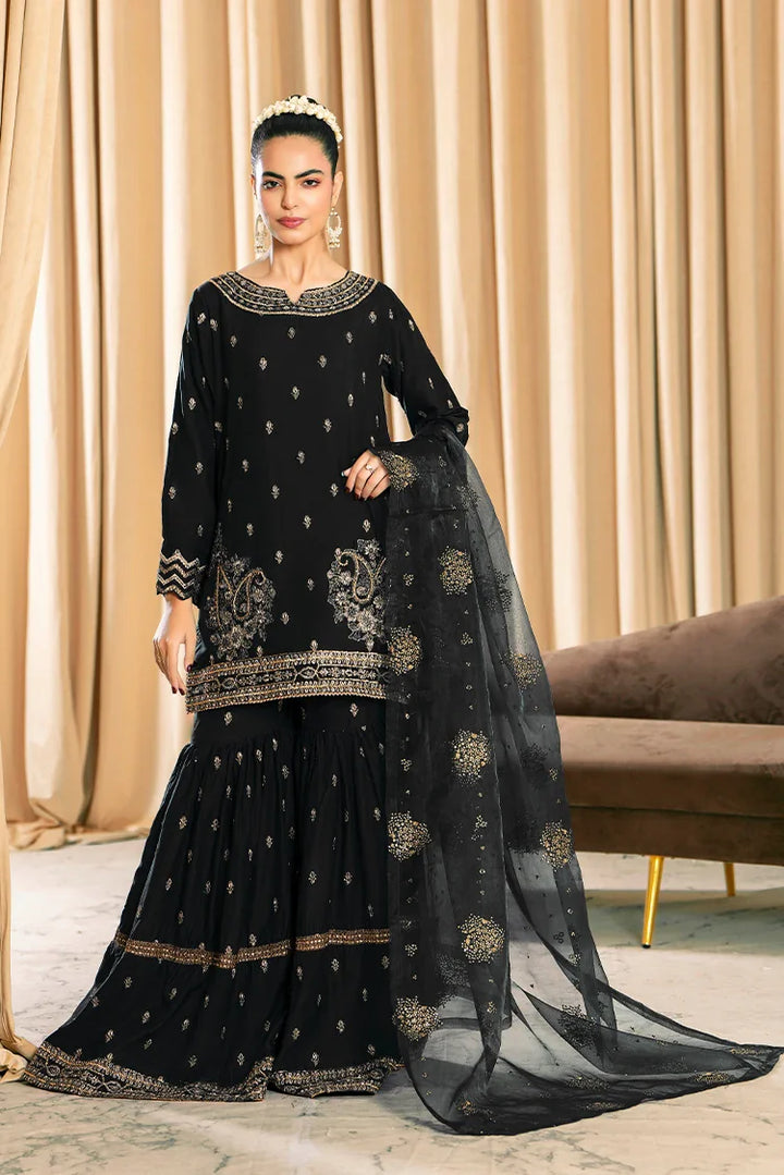 Ellena | Pret Dresses |3-PC Stitched Embroidered Suit 815NYS by Ellena - Designer Dress  - Type : Ladies Clothes - Available at Libayah - 100% Original 