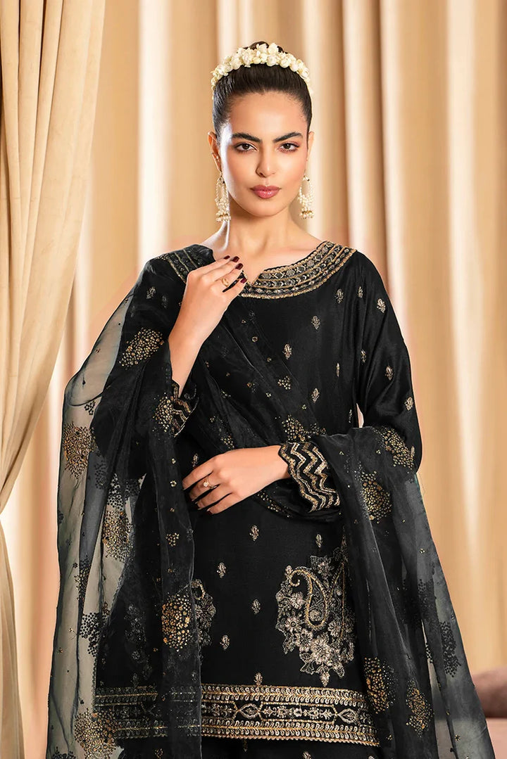 Ellena | Pret Dresses |3-PC Stitched Embroidered Suit 815NYS by Ellena - Designer Dress  - Type : Ladies Clothes - Available at Libayah - 100% Original 