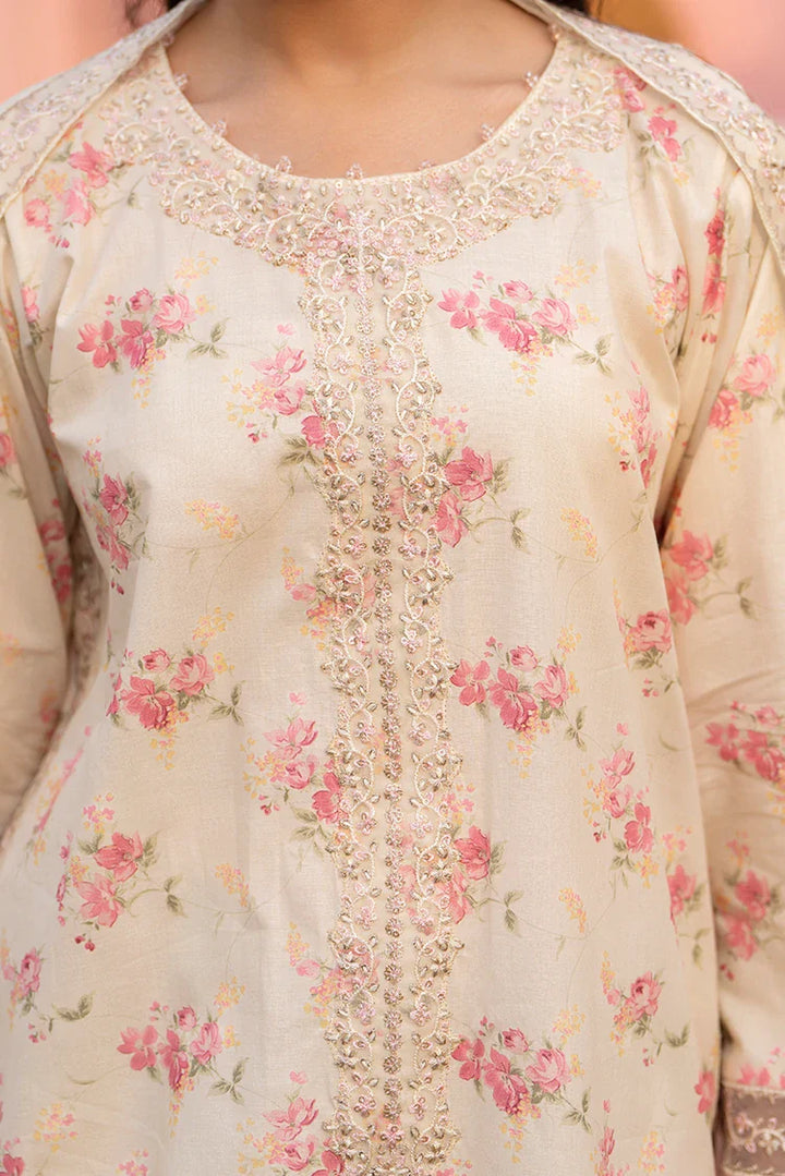 Ellena | Pret Dresses | 3-PC Stitched Embroidered Suit 901OWM by Ellena - Designer Dress  - Type : Ladies Clothes - Available at Libayah - 100% Original 