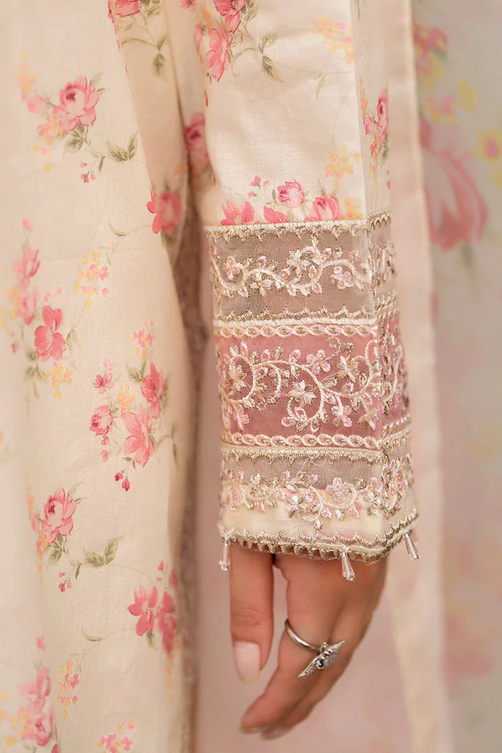 Ellena | Pret Dresses | 3-PC Stitched Embroidered Suit 901OWM by Ellena - Designer Dress  - Type : Ladies Clothes - Available at Libayah - 100% Original 