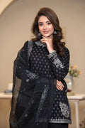 Ellena | Pret Dresses | 3-PC Stitched Embroidered Suit 976BKL by Ellena - Designer Dress  - Type : Ladies Clothes - Available at Libayah - 100% Original 