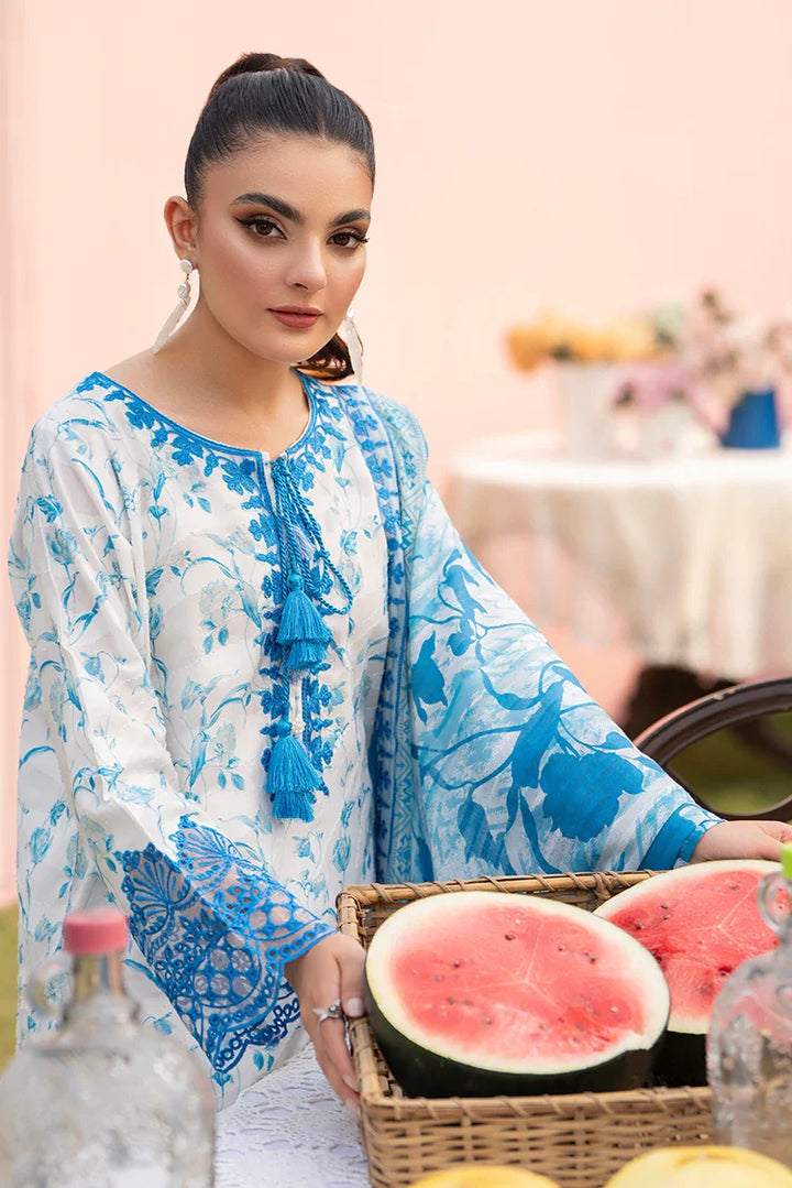 Ellena | Pret Dresses | 3-PC Stitched Embroidered Suit  978WHS by Ellena - Designer Dress  - Type : Ladies Clothes - Available at Libayah - 100% Original 