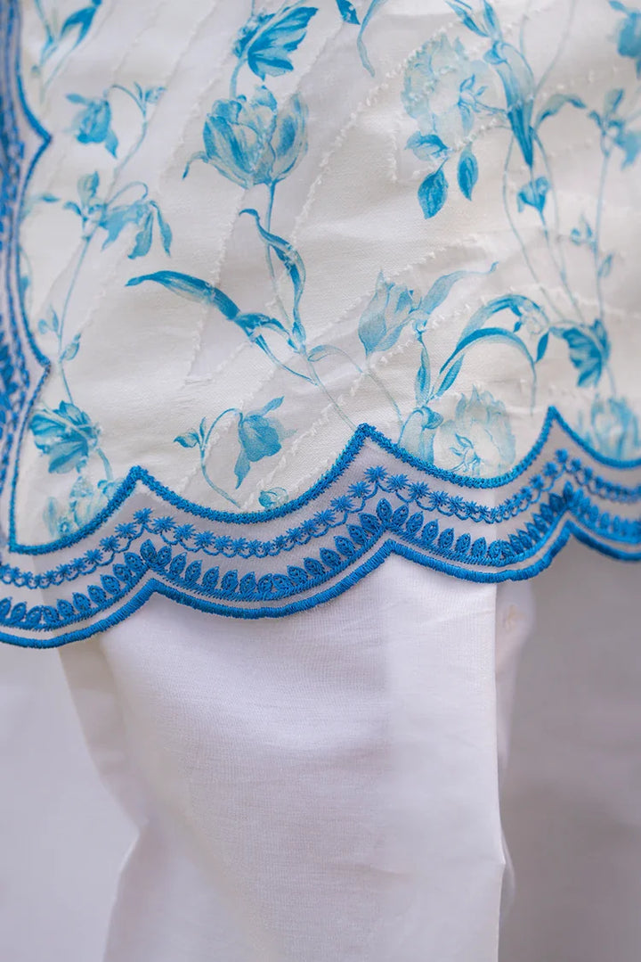 Ellena | Pret Dresses | 3-PC Stitched Embroidered Suit  978WHS by Ellena - Designer Dress  - Type : Ladies Clothes - Available at Libayah - 100% Original 