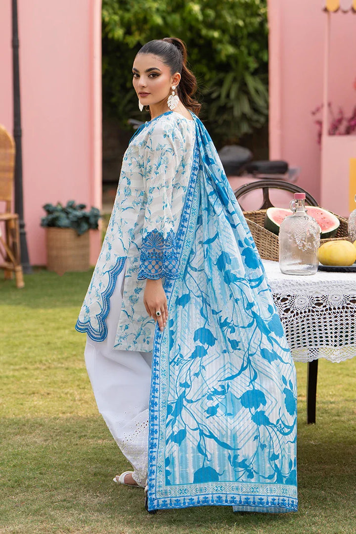 Ellena | Pret Dresses | 3-PC Stitched Embroidered Suit  978WHS by Ellena - Designer Dress  - Type : Ladies Clothes - Available at Libayah - 100% Original 
