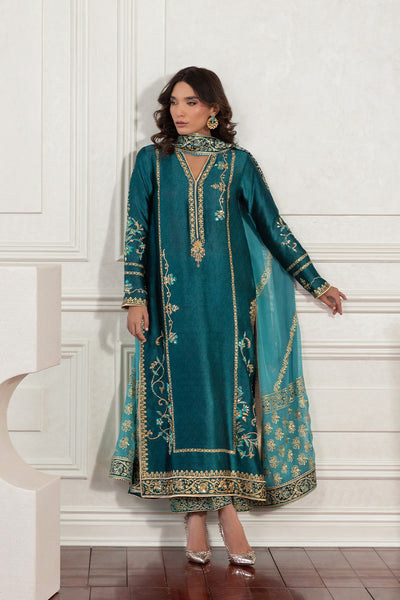 Mina Hasan | Eid ul Adha 26 | Fareeda - by Libayah - Registered Vendor of : Mina Hasan - 100% Original Designer Dress