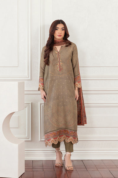 Mina Hasan | Eid ul Adha 26 | Maroon Hint - by Libayah - Registered Vendor of : Mina Hasan - 100% Original Designer Dress