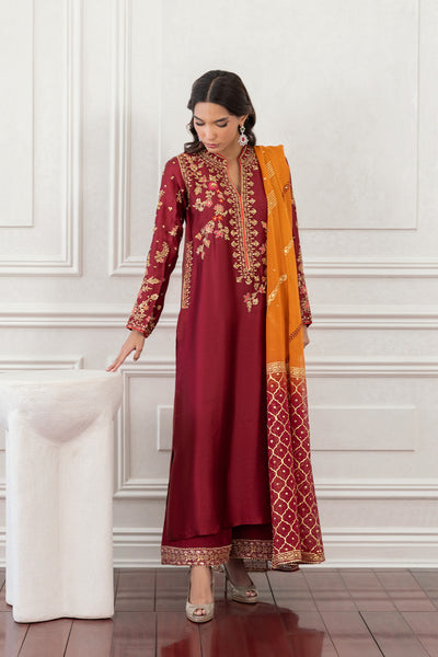 Mina Hasan | Eid ul Adha 26 | Zaiba - by Libayah - Registered Vendor of : Mina Hasan - 100% Original Designer Dress