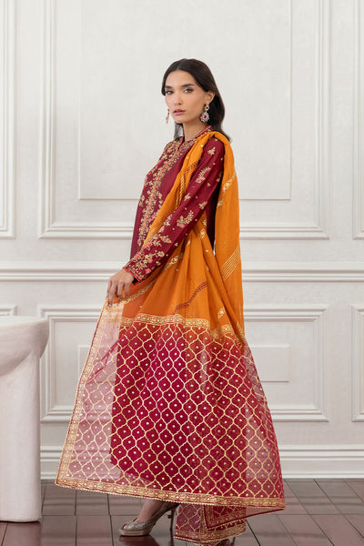 Mina Hasan | Eid ul Adha 26 | Zaiba - by Libayah - Registered Vendor of : Mina Hasan - 100% Original Designer Dress