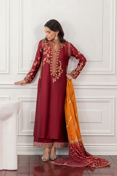 Mina Hasan | Eid ul Adha 26 | Zaiba - by Libayah - Registered Vendor of : Mina Hasan - 100% Original Designer Dress