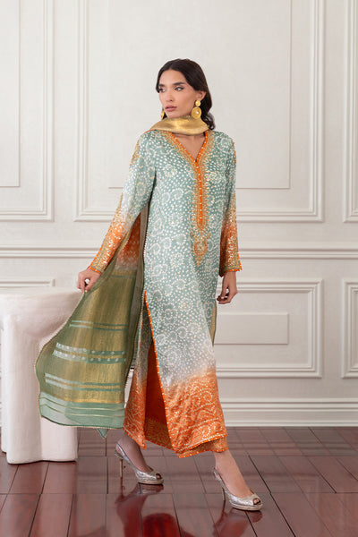 Mina Hasan | Eid ul Adha 26 | Husna - by Libayah - Registered Vendor of : Mina Hasan - 100% Original Designer Dress