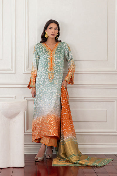 Mina Hasan | Eid ul Adha 26 | Husna - by Libayah - Registered Vendor of : Mina Hasan - 100% Original Designer Dress