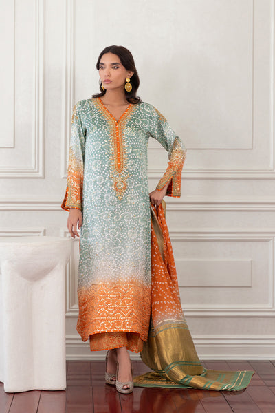 Mina Hasan | Eid ul Adha 26 | Husna - by Libayah - Registered Vendor of : Mina Hasan - 100% Original Designer Dress