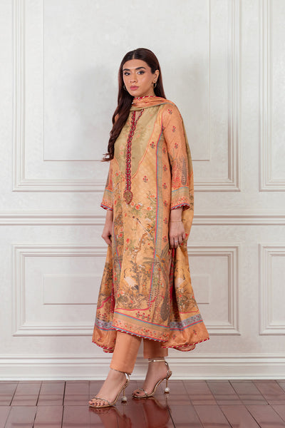 Mina Hasan | Eid ul Adha 26 | Mughal Chinoiserie - by Libayah - Registered Vendor of : Mina Hasan - 100% Original Designer Dress