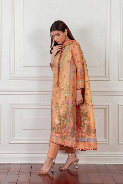 Mina Hasan | Eid ul Adha 26 | Mughal Chinoiserie - by Libayah - Registered Vendor of : Mina Hasan - 100% Original Designer Dress
