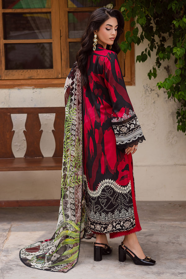 Nureh | Signature Printed Linen | SP-169 by Nureh - Designer Dress  - Type : Ladies Clothes - Available at Libayah - 100% Original 