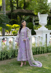 Elaf Premium | Signature Embroidered Lawn with Chiffon Collection 26 | ESG-1B BIANCA by Elaf Premium - Designer Dress  - Type : Ladies Clothes - Available at Libayah - 100% Original 