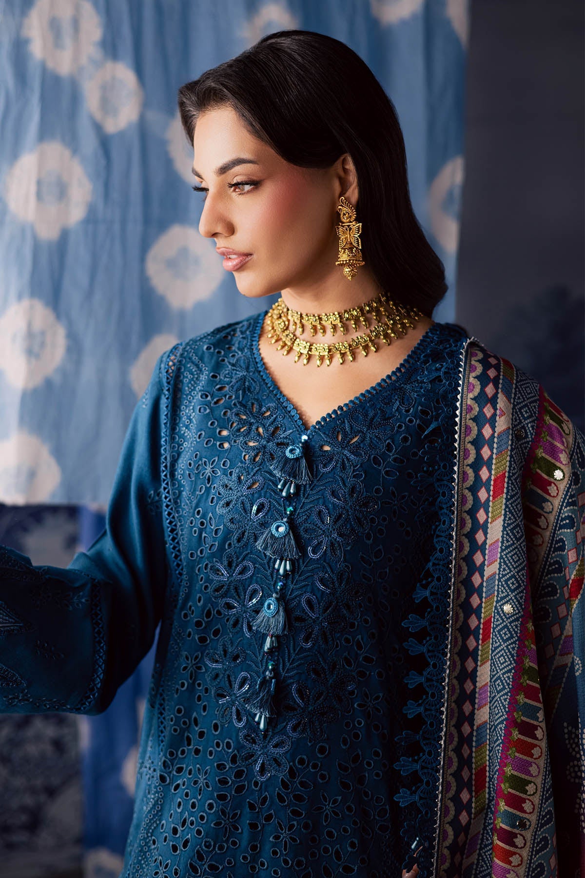 Nureh | Bazaar Luxe 25 | NE-206 by Nureh - Designer Dress  - Type : Ladies Clothes - Available at Libayah - 100% Original 