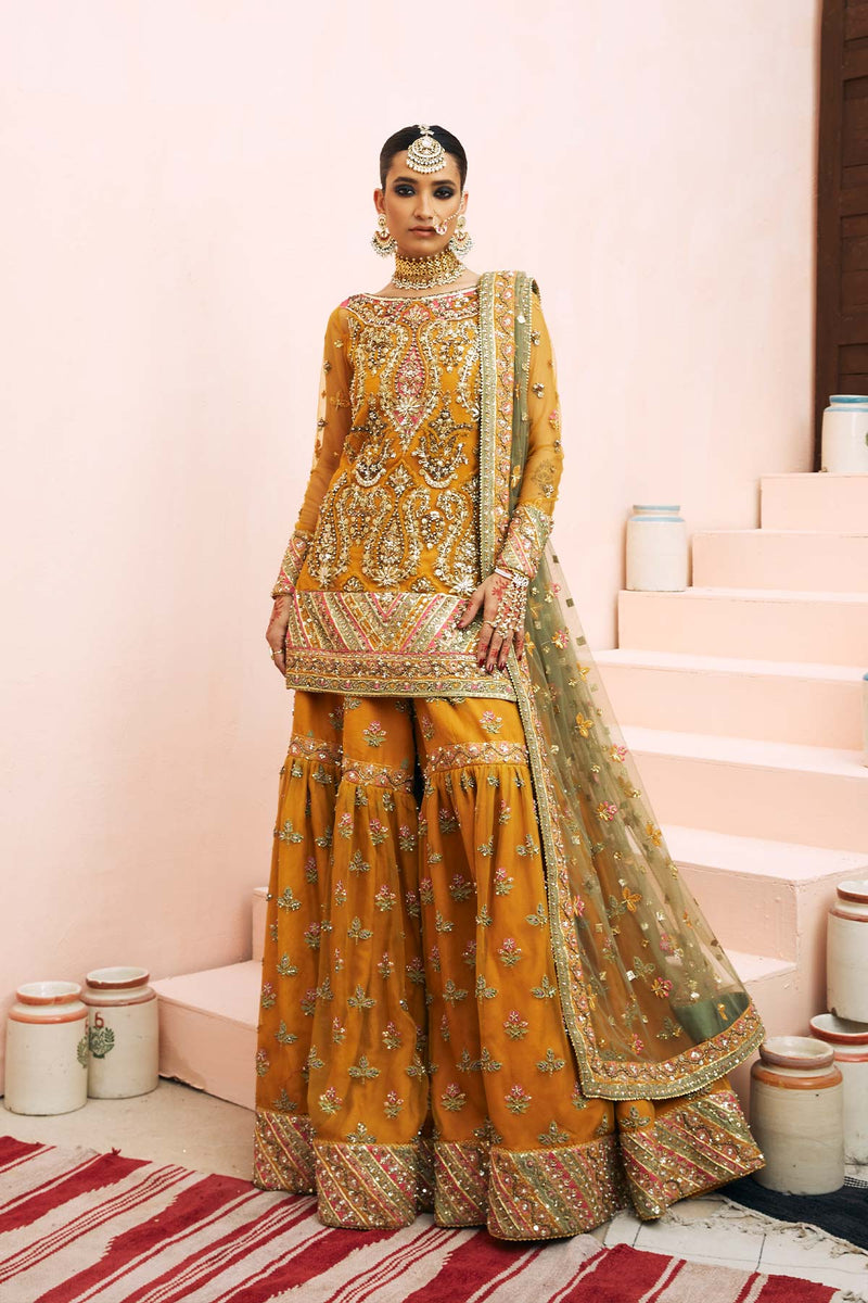 Mina Kashif | Wedding Formals | Jahanara Begum by Mina Kashif - Designer Dress - Type: Bridal - Available at Libayah - 100% Original