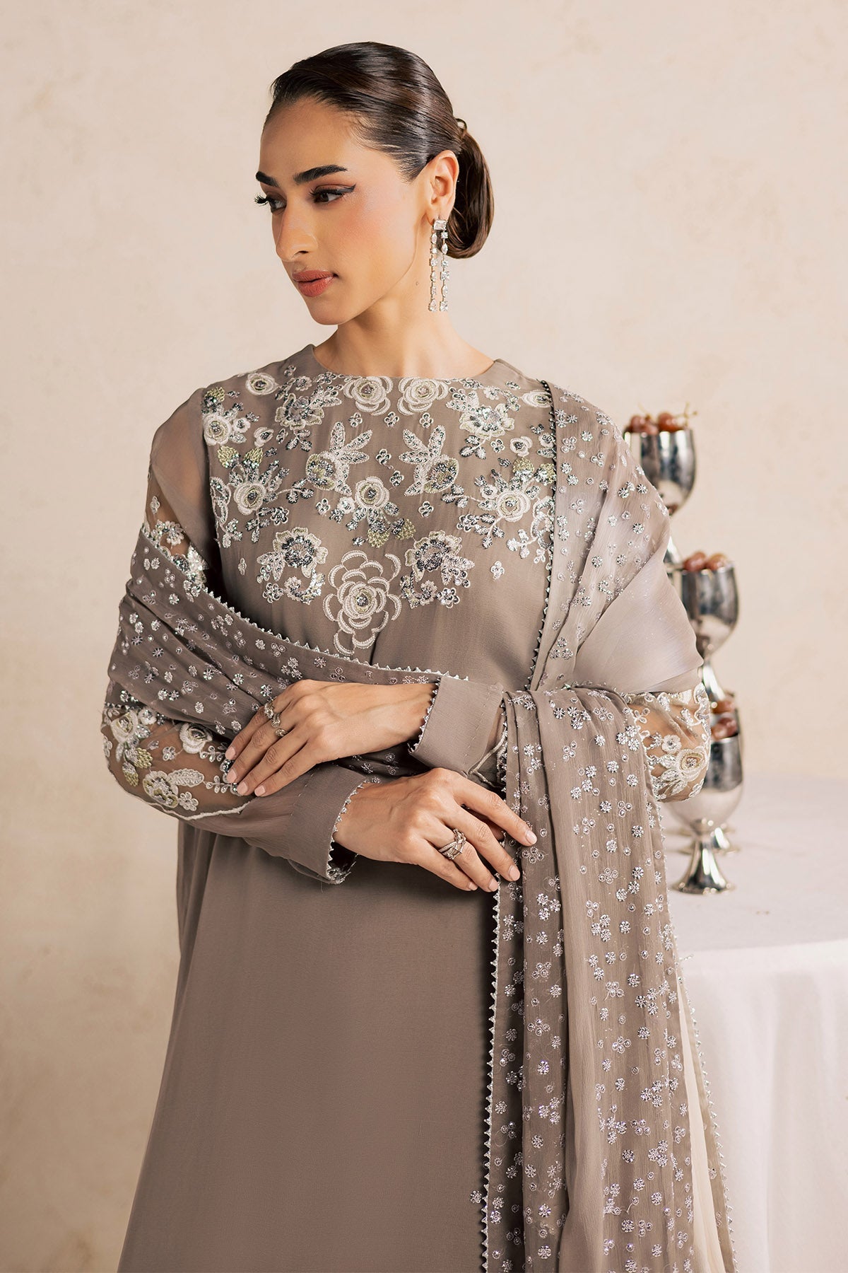 Nureh | Fancy Formal 26 | NP-784 by Nureh - Designer Dress  - Type : Ladies Clothes - Available at Libayah - 100% Original 
