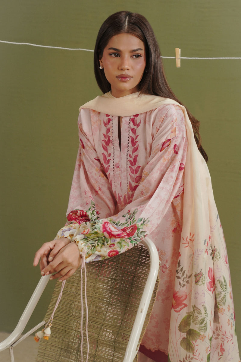Zara Shahjahan | Coco Prints 26 | Ayla-8B - Designer Dress - Type : Ladies Clothes - Available at Libayah - 100% Original