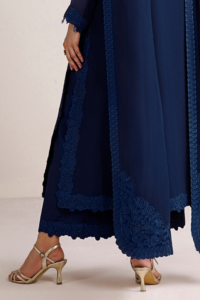 Farasha | Chiffon Essentials 26 | Sapphire Muse by Farasha - Designer Dress  - Type : Ladies Clothes - Available at Libayah - 100% Original 