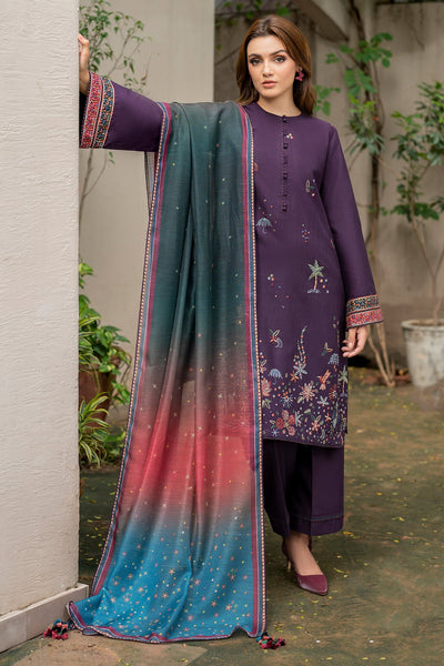 Jazmin | Winter Edition 24 | KHADDAR UW-0050 by Jazmin - Designer Dress - Type: Luxury - Available at Libayah - 100% Original