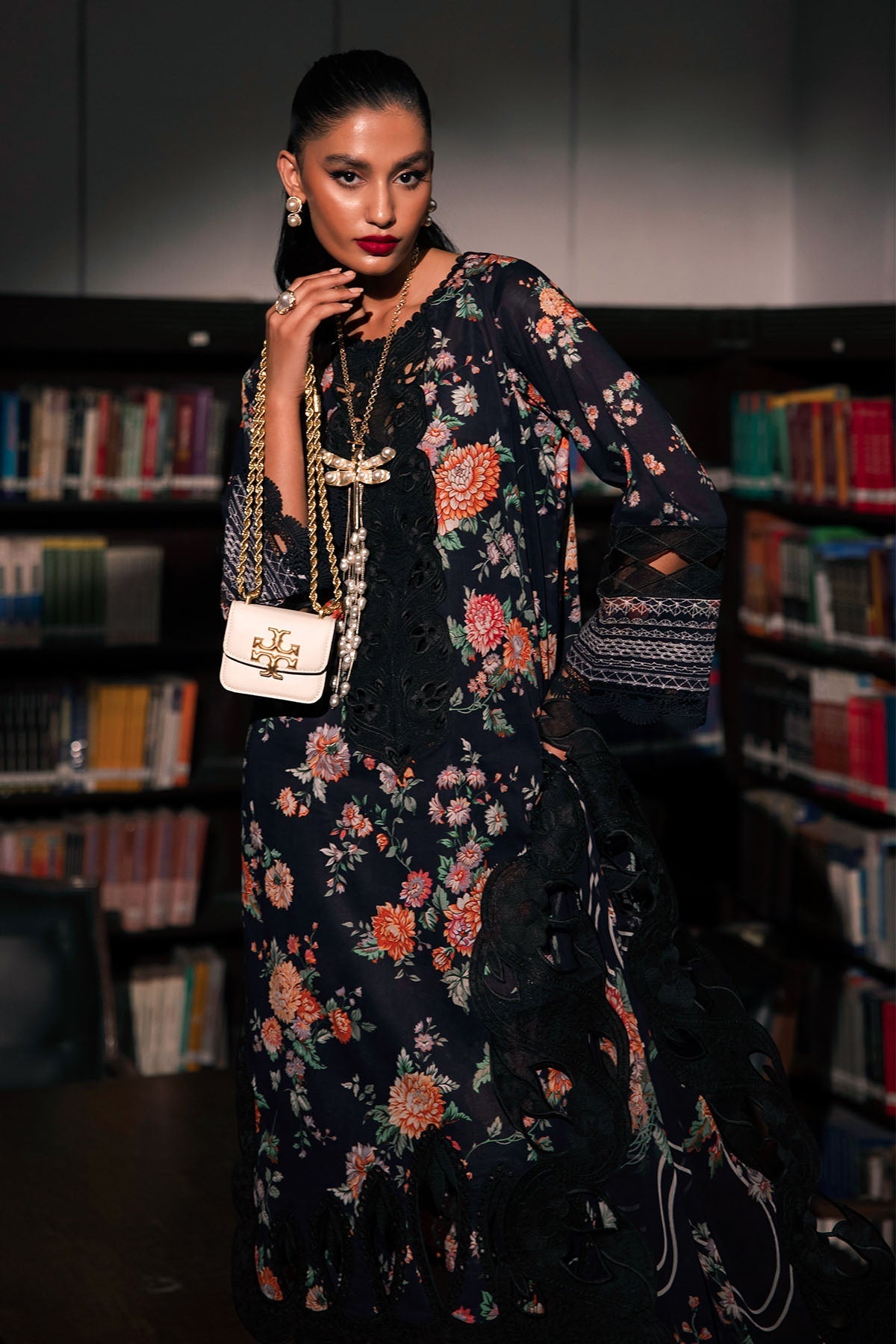Nureh | Glam Girl Lawn | GL-18 by Nureh - Designer Dress - Type: Ladies Clothes - Available at Libayah - 100% Original