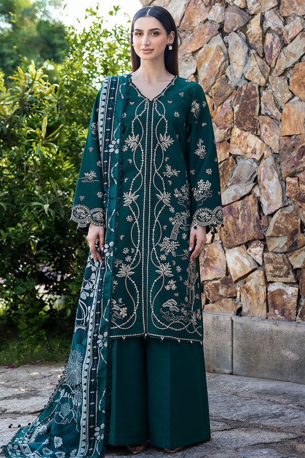 Viona – authentic Pakistani dress from the Farasha Eminence Khaddar 25 collection for women in the UK