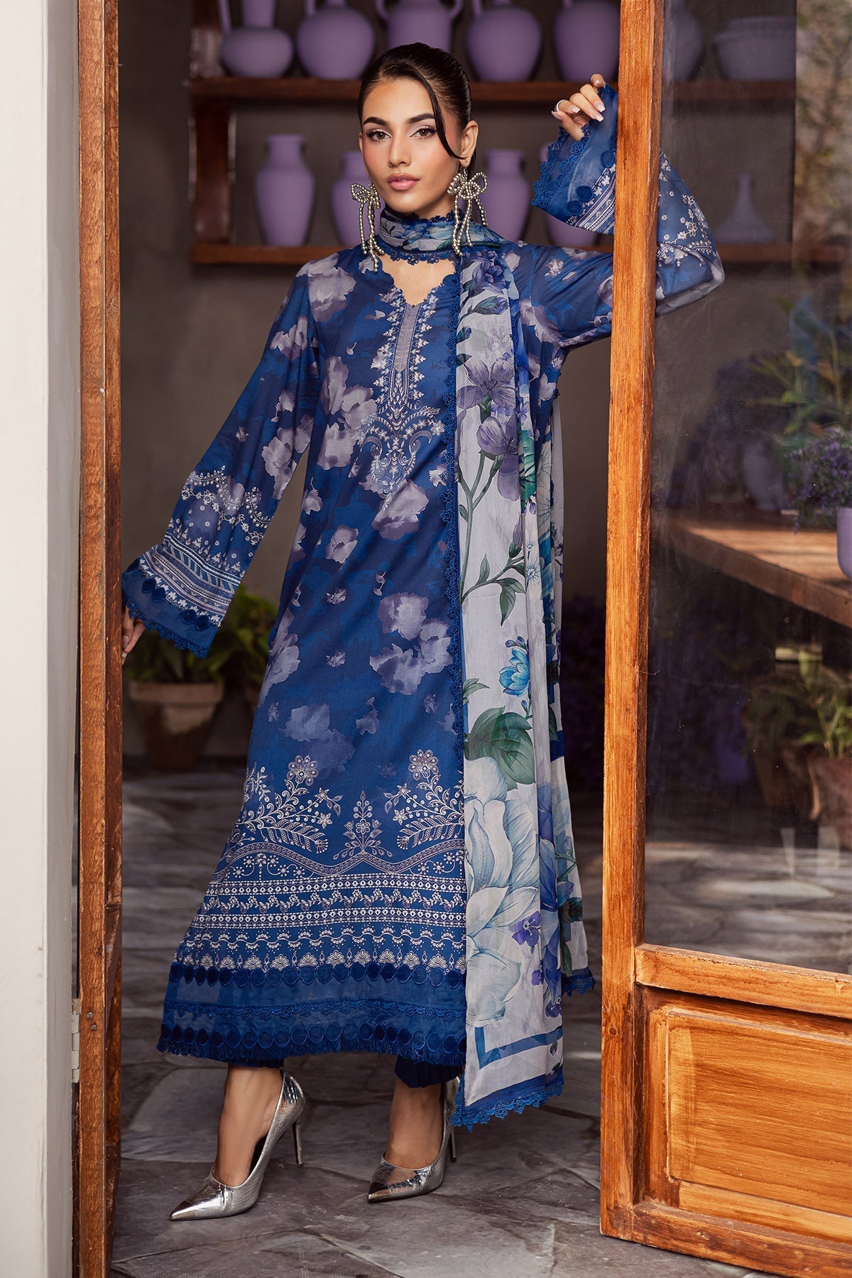 Nureh | Signature Prints 26 | SP-157 by Nureh - Designer Dress  - Type : Ladies Clothes - Available at Libayah - 100% Original 
