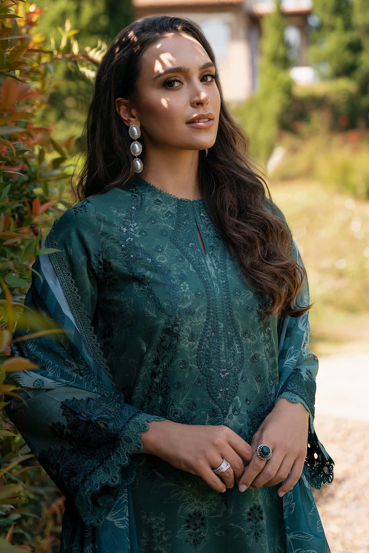 Afrozeh | Damask The Holiday Edit 25 | Opaline A by Afrozeh - Designer Dress - Type: Ladies Clothes - Available at Libayah - 100% Original