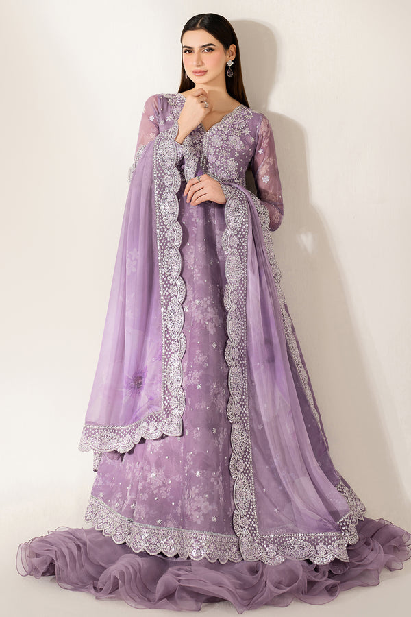 Farasha | Fiorella Formals | Violet Dreams by Farasha - Designer Dress  - Type : Ladies Clothes - Available at Libayah - 100% Original 