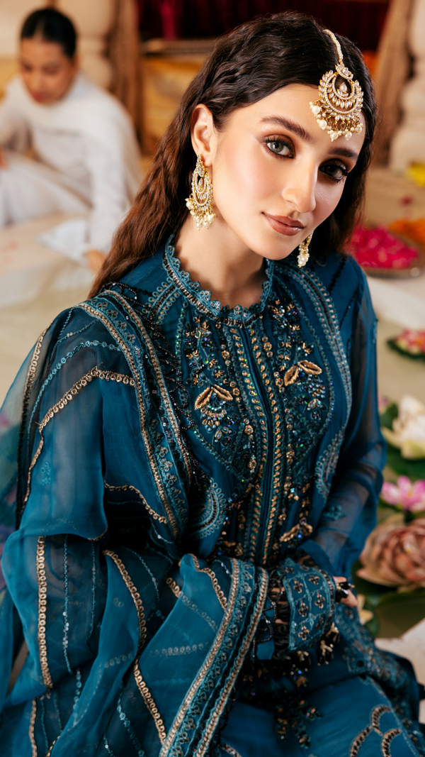 Zebtan | Zircon Wedding Formals | ZARTASHA ZQ-03 by Zebtan - Designer Dress - Type: Ladies Clothes - Available at Libayah - 100% Original