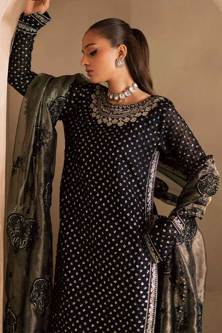Emaan Adeel |Celine Pret |Meshki by Emaan Adeel - Designer Dress  - Type : Ladies Clothes - Available at Libayah - 100% Original 