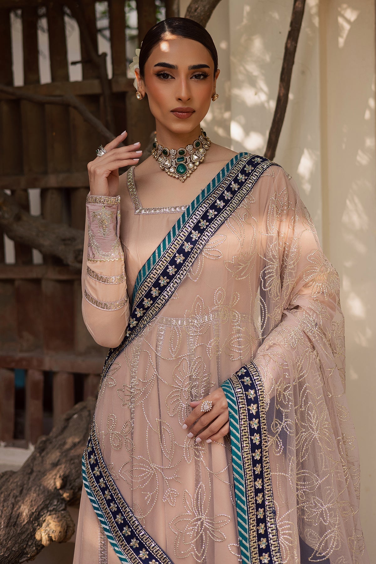 Nureh | Maya Velvet | NW-117 by Nureh - Designer Dress  - Type : Ladies Clothes - Available at Libayah - 100% Original 