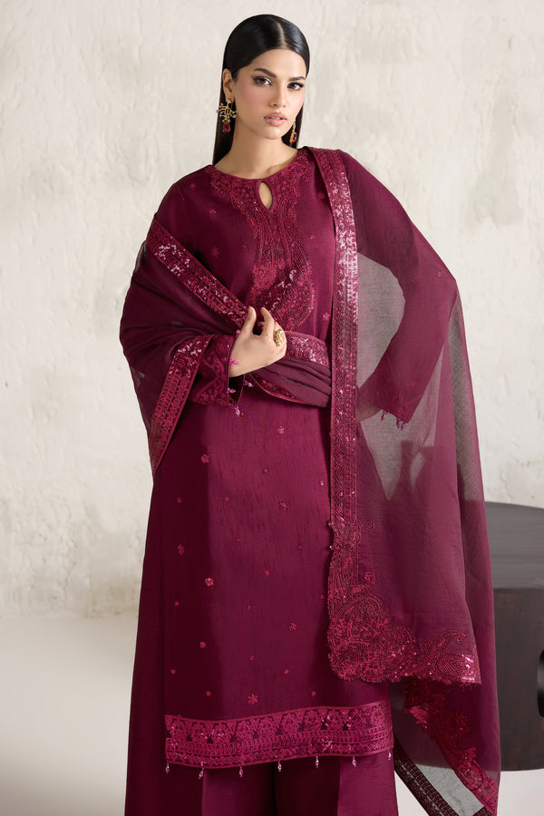 Farasha | Formals 26 | Fuchsia Glow - Designer Dress - Type : Ladies Clothes - Available at Libayah - 100% Original