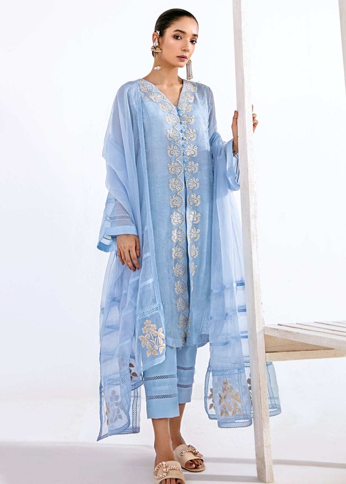 Saira Shakira | Luxury Pret | Iris by Saira Shakira - Designer Dress  - Type : Ladies Clothes - Available at Libayah - 100% Original 