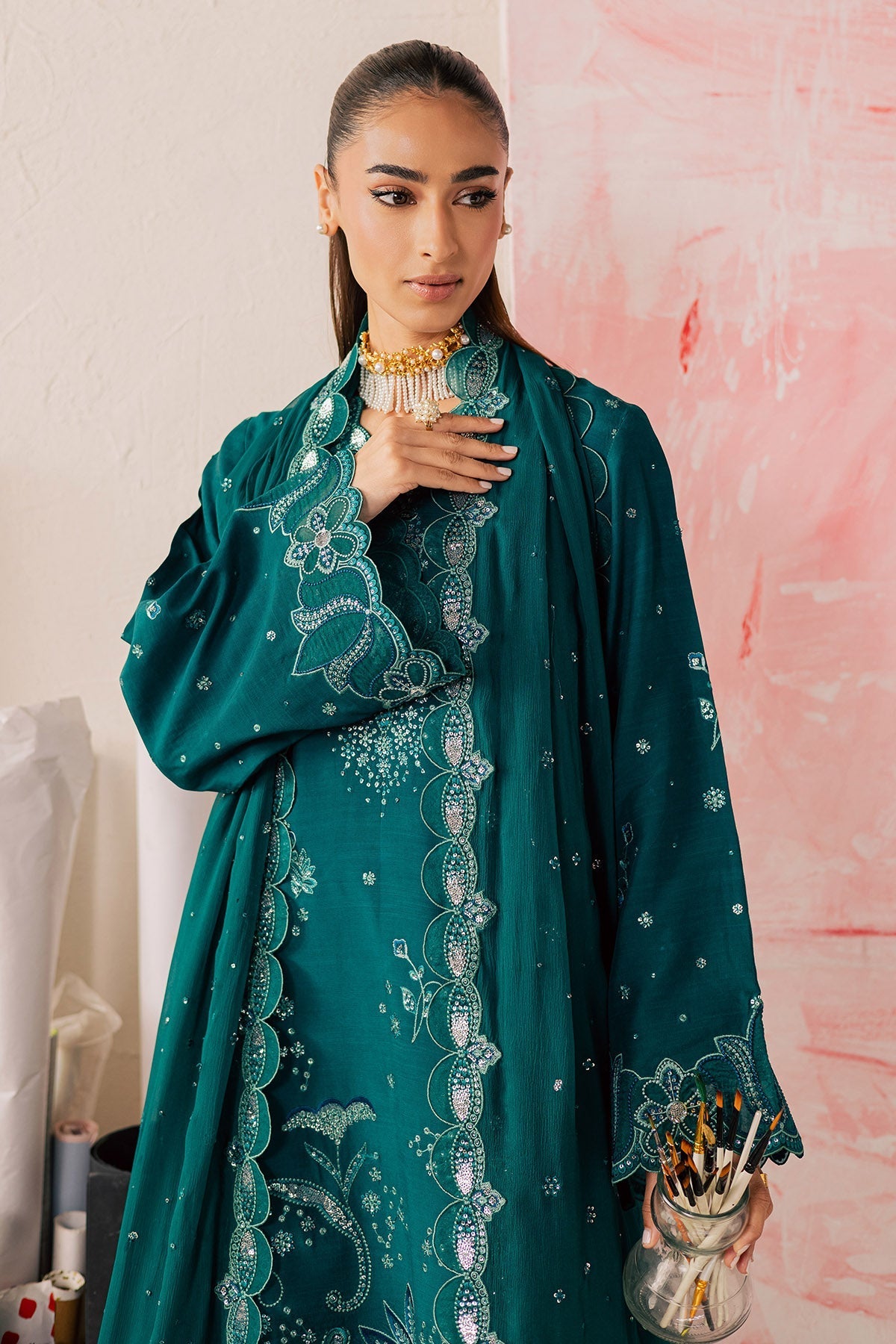 Nureh | Shades of Summer | NP-761 by Nureh - Designer Dress  - Type : Ladies Clothes - Available at Libayah - 100% Original 